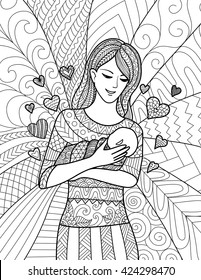 Family Coloring Book Images Stock Photos Vectors Shutterstock