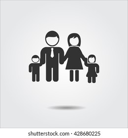 mother icon, baby  vector