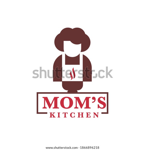 Mother Kitchen Logo Moms Kitchen Logo Stock Vector (Royalty Free ...