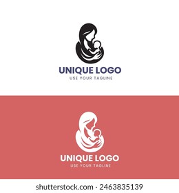Mother love and care logo design
