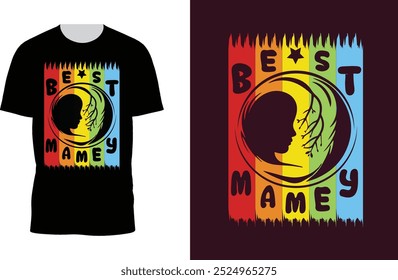 Mother means caring, Super Mom, Best Mama, childhood love, best love her child t-shirt design, Mother's Day T-Shirt Design, Typography T-shirt Design, Mom vector  and Eps T-Shirt design.