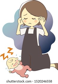 Mother in need of knowing what to do with a crying baby