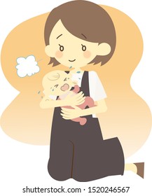 Mother in need of knowing what to do with a crying baby