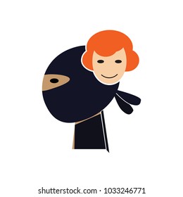 Mother Ninja Logo Icon Design