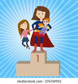 Mother on the first place