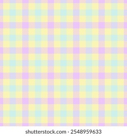 Mother pattern seamless background, production tartan fabric plaid. Luxury textile check texture vector in light color palette.