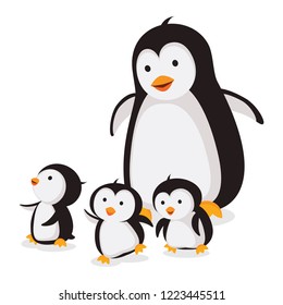 Illustration Of Cute Baby Penguin Royalty Free SVG, Cliparts