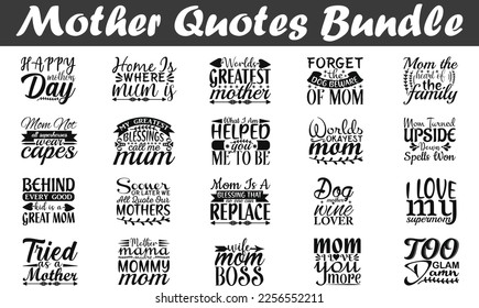 Mother Quotes Bundle, Funny Fur Mom, Cat Lover, Rescue Mama