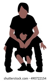 mother and son