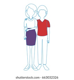 mother son cartoon