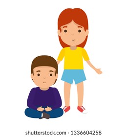 mother with son characters