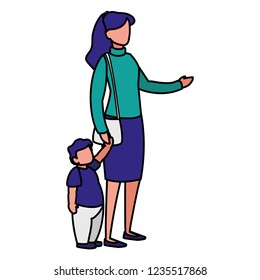 mother and son design