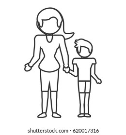 mother and son relation outline
