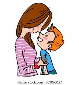 1000 Mother Son Graphics Stock Images Photos Vectors