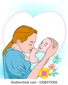 1000 Mother Son Vector Stock Images Photos Vectors Shutterstock