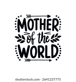 Mother typography vector t-shirt design print