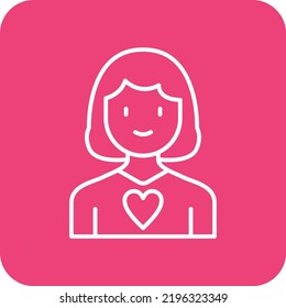 Mother vector icon. Can be used for printing, mobile and web applications.