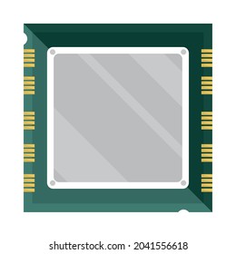motherboard computer software icon isolated