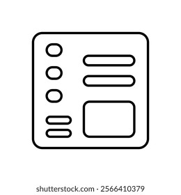 Motherboard icon. Computer hardware icon design. vector graphic