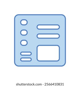 Motherboard icon. Computer hardware icon design. vector graphic