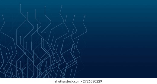 Motherboard technology abstract texture design. Creative idea AI banner vector