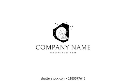 Motherhood Black vector logo image