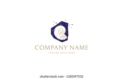 Motherhood vector logo image