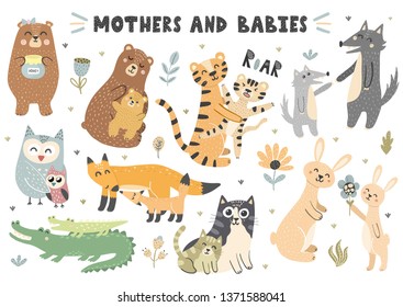 Baby Mama Animal Images Stock Photos Vectors Shutterstock