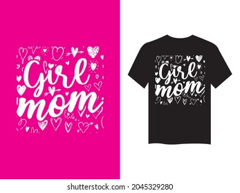 Mother's Custom typography T-Shirt Design