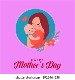 mother's day 3 march vector