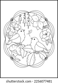 Mothers Day Adult Coloring Pages
