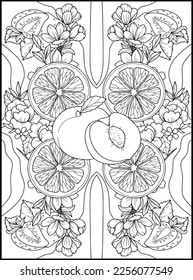 Mothers Day Adult Coloring Pages