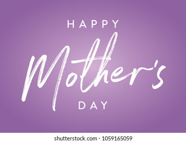 Mother's Day Appreciation, Mother's Day Background, Mom's Day, Mom's Love, Happy Mother's Day Text, Vector Text Background Illustration