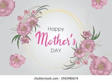 mother's day background banner template