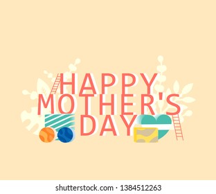 Mother's Day background, can be used for Mother's Day, festivals, web pages, cards.
