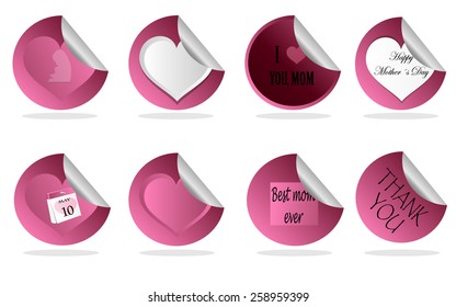 Mothers day button