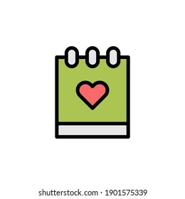 mothers day calendar outline icon. Element of mothers day illustration icon. Signs and symbols can be used for web, logo, mobile app, UI, UX