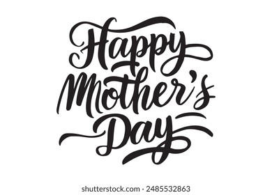 Mothers Day calligraphy typography t-shirt design illustration Unlimited free download