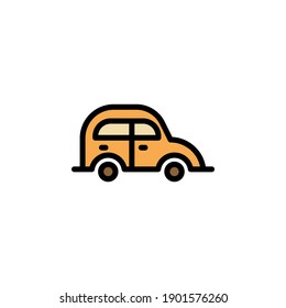 mothers day car outline icon. Element of mothers day illustration icon. Signs and symbols can be used for web, logo, mobile app, UI, UX