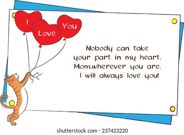 mothers day card