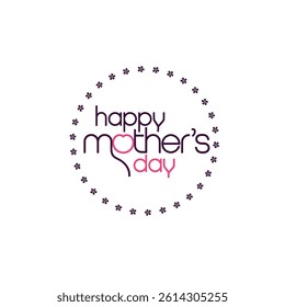 Mothers Day Card Design Elegant Typography and Floral Details
Greeting Card Typography for Mothers Day with Vintage Colors