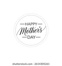 Mothers Day Card Design Elegant Typography and Floral Details
Greeting Card Typography for Mothers Day with Vintage Colors