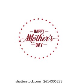 Mothers Day Card Design Elegant Typography and Floral Details
Greeting Card Typography for Mothers Day with Vintage Colors