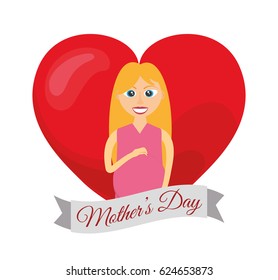 mothers day card mom pregnancy