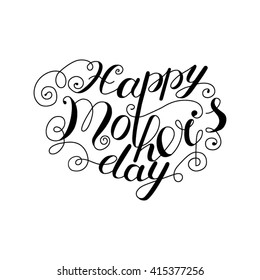 mother's day card, mother's day vector, mother's day inscription, mother's day hand sign, mother's day written by hand, mother's day Vintage label.