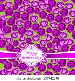 Mother's Day Card, Vector Version
