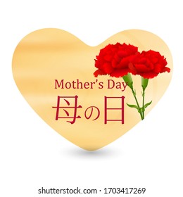 Mothers Day Carnation Flower Icon