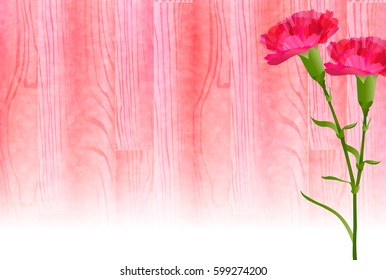 Mother's Day Carnation Spring background
