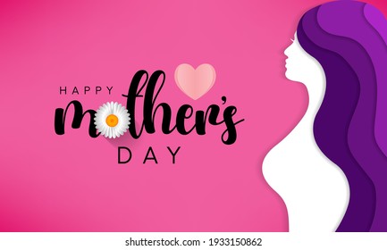 Mother's Day is a celebration honoring the mother of the family, as well as motherhood, maternal bonds, and the influence of mothers in society. It is held on the second Sunday of May. vector art.