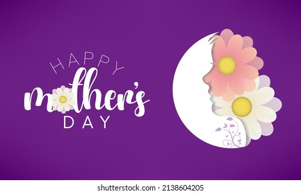 Mother's Day is a celebration honoring the mother of the family, as well as motherhood, maternal bonds, and the influence of mothers in society. It is held on the second Sunday of May. vector art